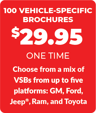 Vehicle-Specific Brochures